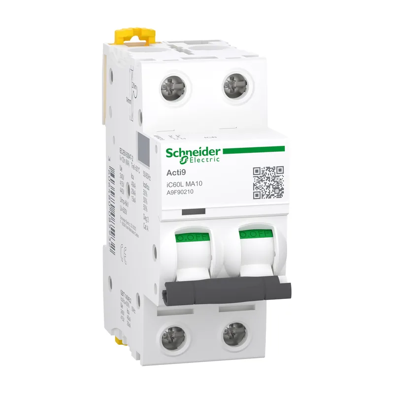 Schneider Electric Acti9 iC60L Miniature Circuit Breaker (MCB) 2P, 0.5 to 63 A