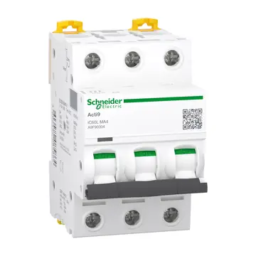 Schneider Electric Acti9 iC60L Miniature Circuit Breaker (MCB) 3P, 1 to 63 A