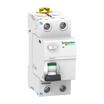 Schneider Electric Acti9 iID Residual Current Circuit Breaker (RCCB) 2P, 16 to 100 A