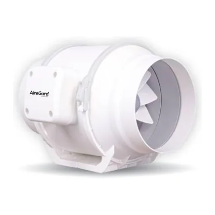 AireGard Mixed Flow Series AXA-170 / 340 / 600, In-Line Duct Fan