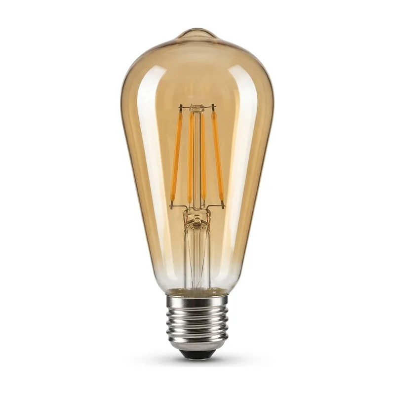 DCL LED Filament Bulb ST64, Amber (DYS-ST64-4W)