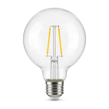 EcoBright LED Filament Bulb G80 4W