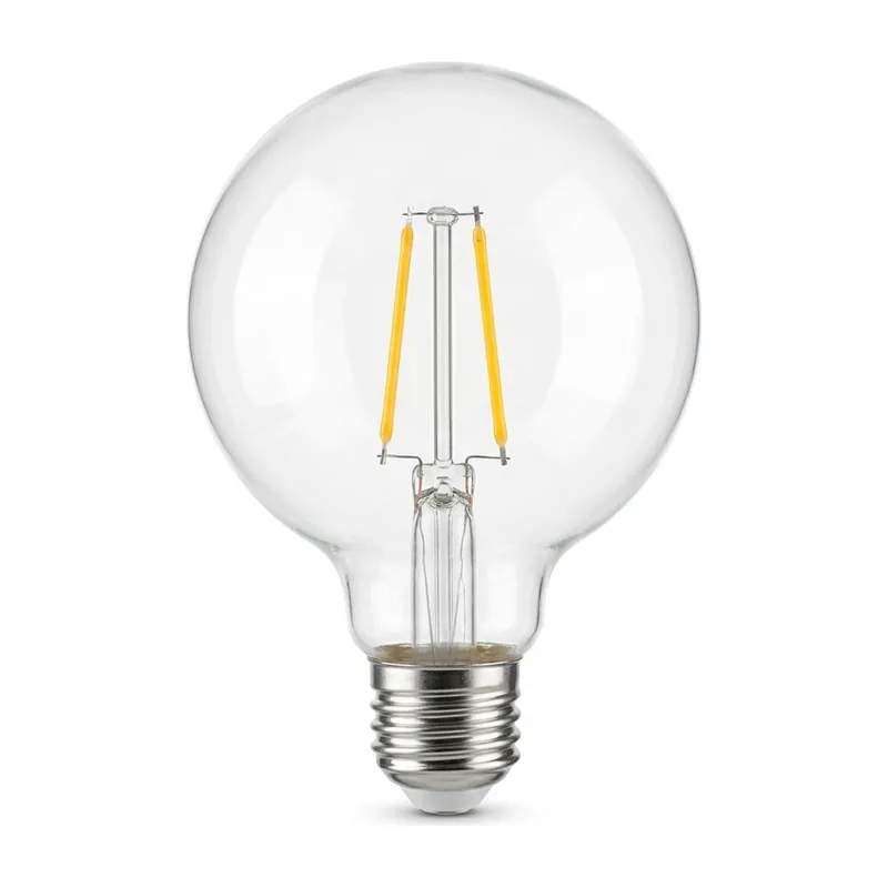 EcoBright LED Filament Bulb G80 4W