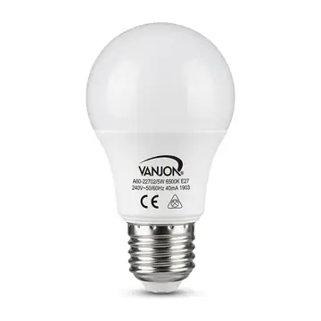 Vanjon Energy Saving LED Bulb 5W (VJ-12702/5W)