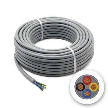 Yogawa PVC Flexible Cord, 4 Core