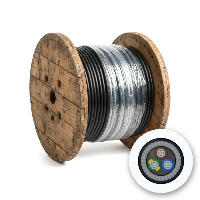 Utama Cables Aluminium PVC/SWA/PVC Armoured Cable, 3 Core