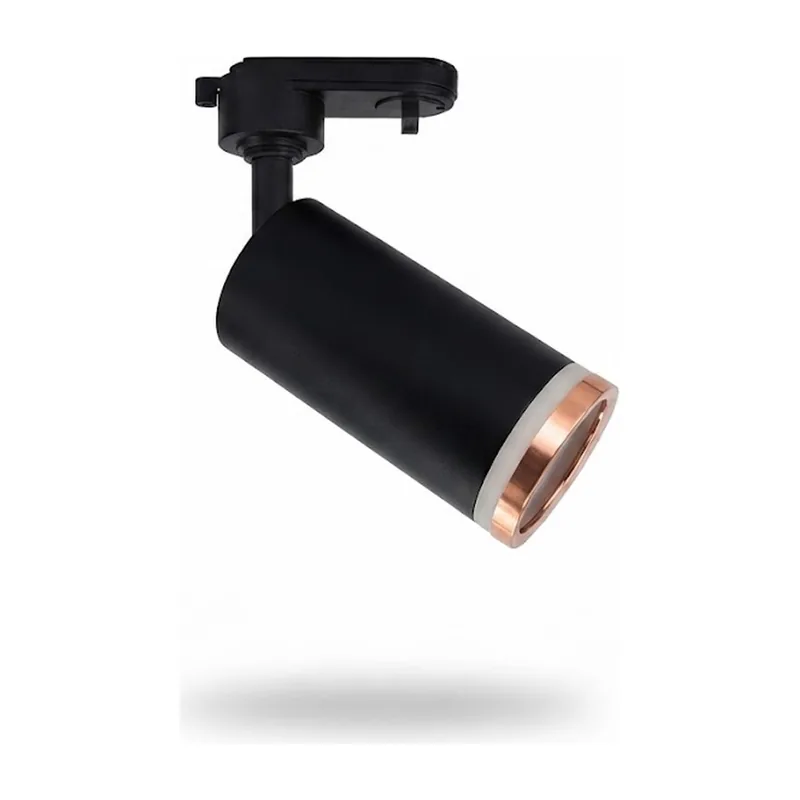 DCL GU10 Track Light Fitting, Rose Gold Trim (DWH-T27, DSL-T27)