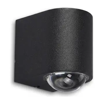 DCL Outdoor Wall Lamp with Crystal Ball DKD-G1007 (1 or 2 heads)
