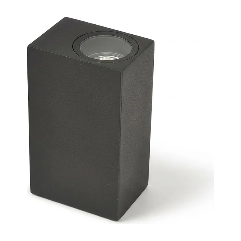 DCL Outdoor Wall Lamp DKD-G5450-SQ-2 (square, 2 x GU10)