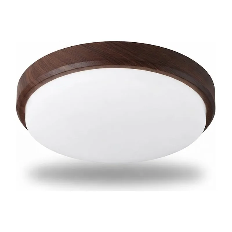 DCL LED Ceiling Lamp 202311, 3 Colour (300 mm, dark wood)