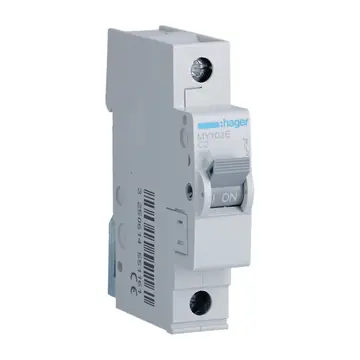 Hager Miniature Circuit Breaker (MCB) 4.5 kA, 2 to 63 A