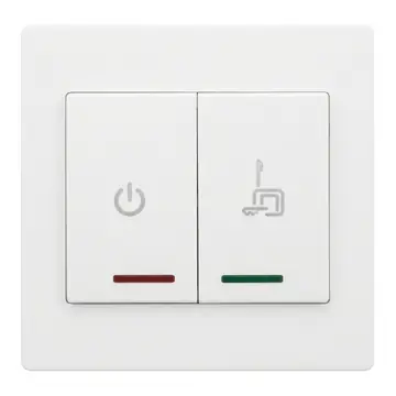 Hager Hager Muse Hotel Range, Frames and Blank Plate