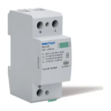 Hager Surge Protection Devices (SPD), complete units