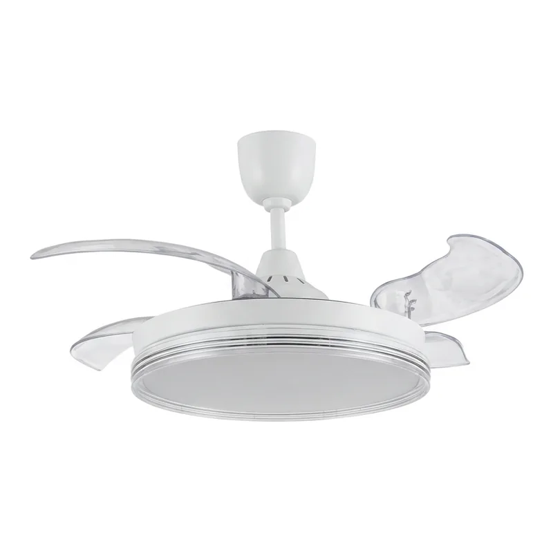 Regair & Inovo Regair MD 22 DC Retractable Blade Ceiling Fan with LED, 42 inch, Remote Control