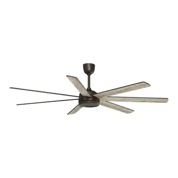 Regair & Inovo Regair Toona 72 DC Ceiling Fan, 7 Plywood Blade, 72 inch, Remote Control