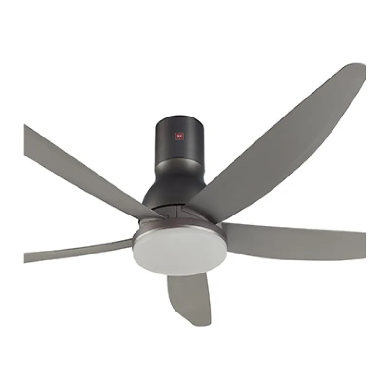 KDK Ceiling Fan with LED K15UW, DC Motor, Remote Control, 60 inch