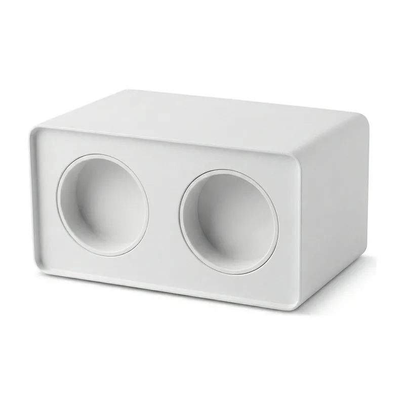 Brillant Surface Mounted Housing, 2 Head
