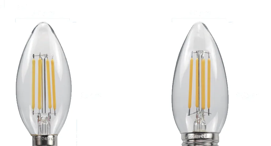 Megaman LED Filament and Candle Bulbs