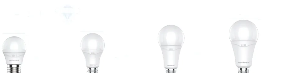 Megaman LED GA Bulbs and Stick Bulbs