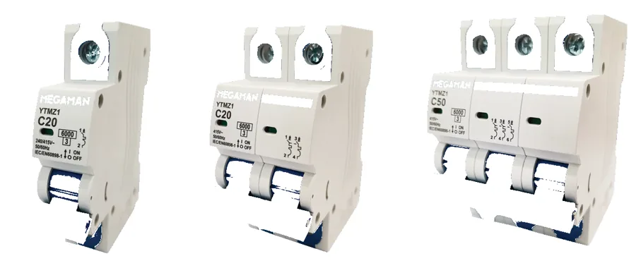 Megaman Miniature Circuit Breaker (MCB) YTMZ1