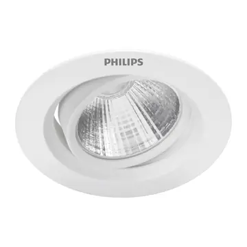 Philips Recessed Spotlight, Dark Grey, 75 to 110 mm