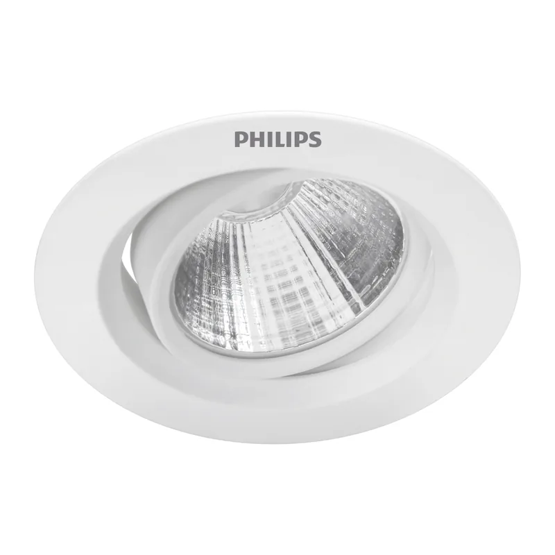 Philips Recessed Spotlight, Dark Grey, 75 to 110 mm