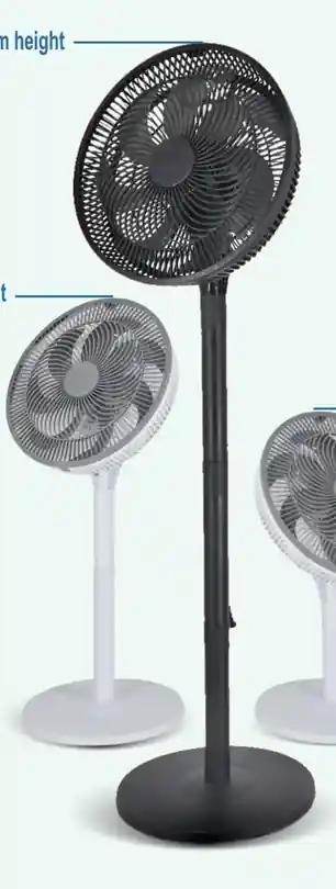 Prestige Air Circulation Stand Fan 12 Inch