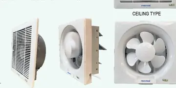 Prestige 8, 10 and 12 Inch Exhaust Fan