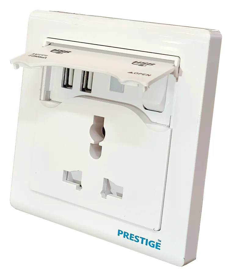 Prestige USB Wall Socket