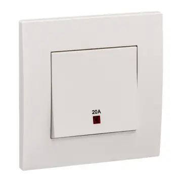 Schneider Electric Vivace Double Pole Switches, 20A / 32A / 45A, 1 to 2 Gang