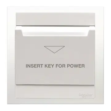 Schneider Electric Vivace Hotel Card, Panic, Curtain and Special Switches
