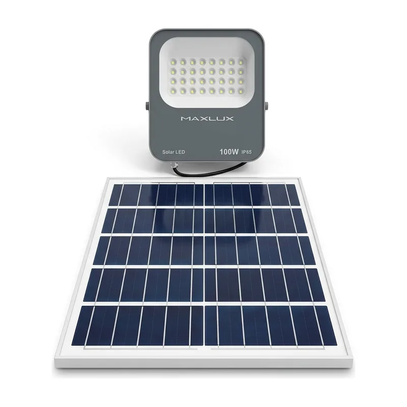 Maxlux Solera Solar LED Floodlight 100W