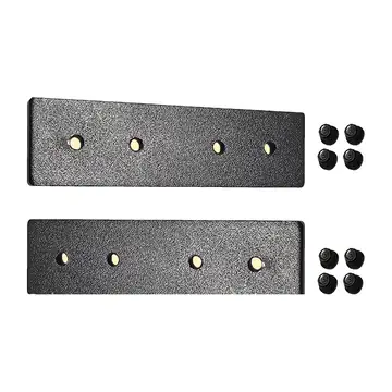 DCL Magnetic Surface Track Fixed Plate (DGF-2FB-20-MT-SF-FX-BK)