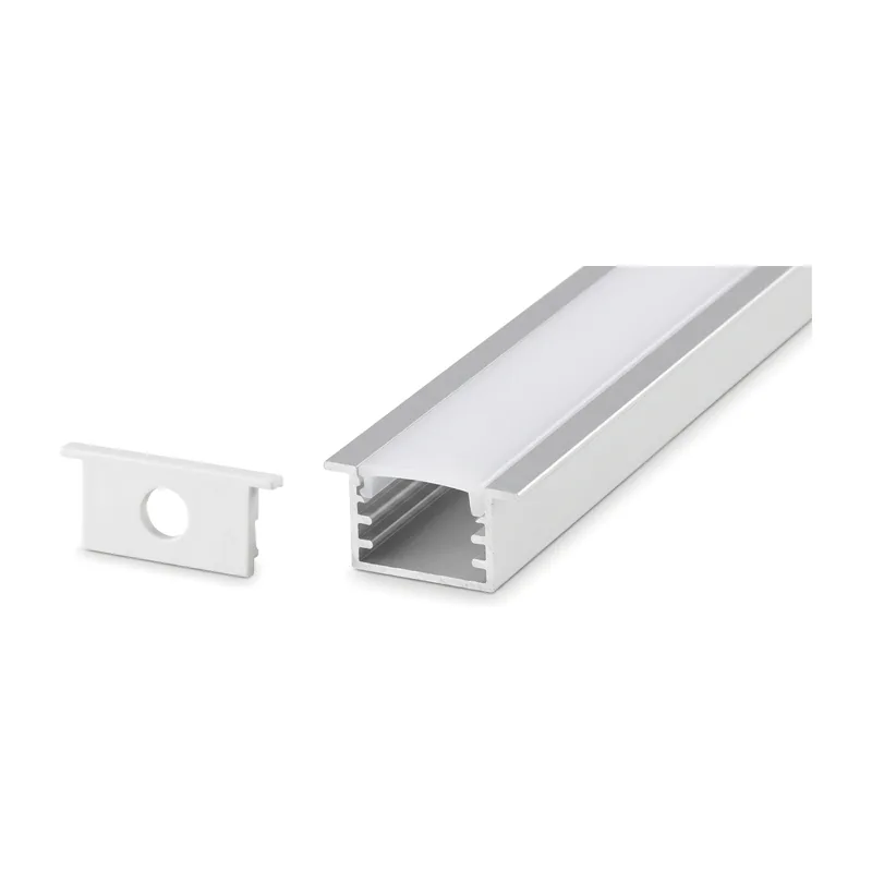 ZEN LED Strip Aluminium Profile LD1509A, Recessed Flange