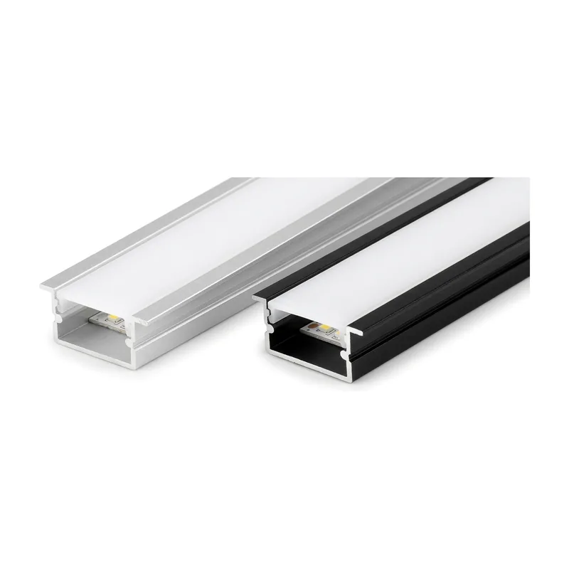 ZEN LED Strip Aluminium Profile LD2010A, Recessed Flange