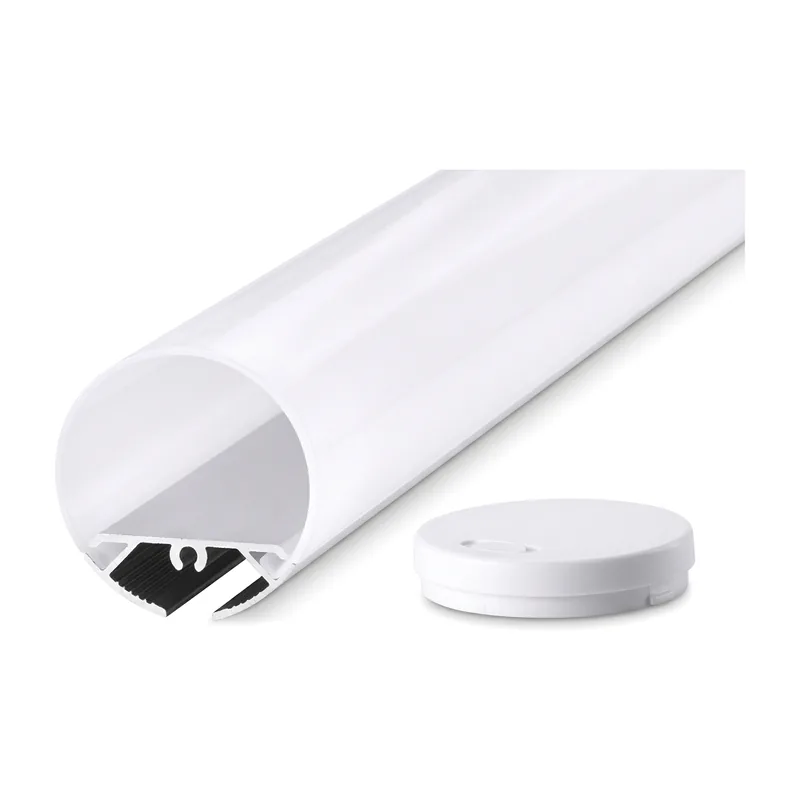 ZEN LED Strip Round Silicone Profile LD290 (sheet code LD1610), Ø30