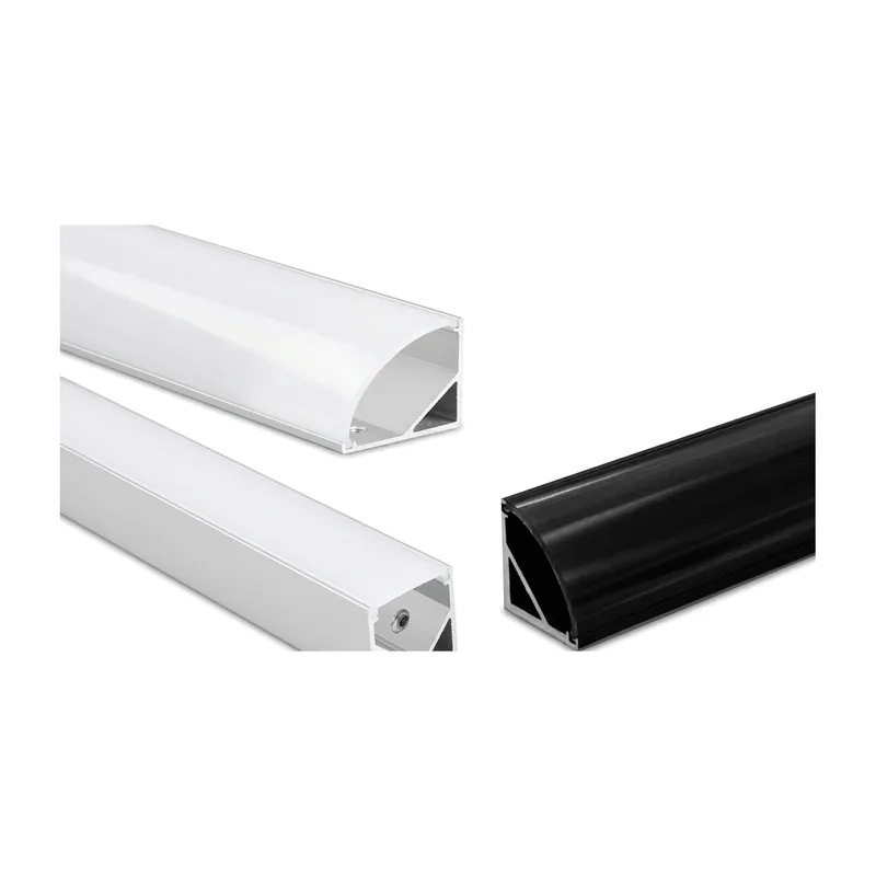 ZEN LED Strip Aluminium Profile LD601, 45 Degree Corner