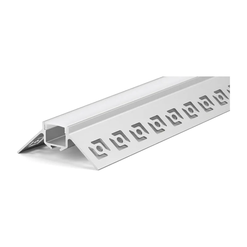 ZEN LED Strip Plaster-In Corner Profile LD H075