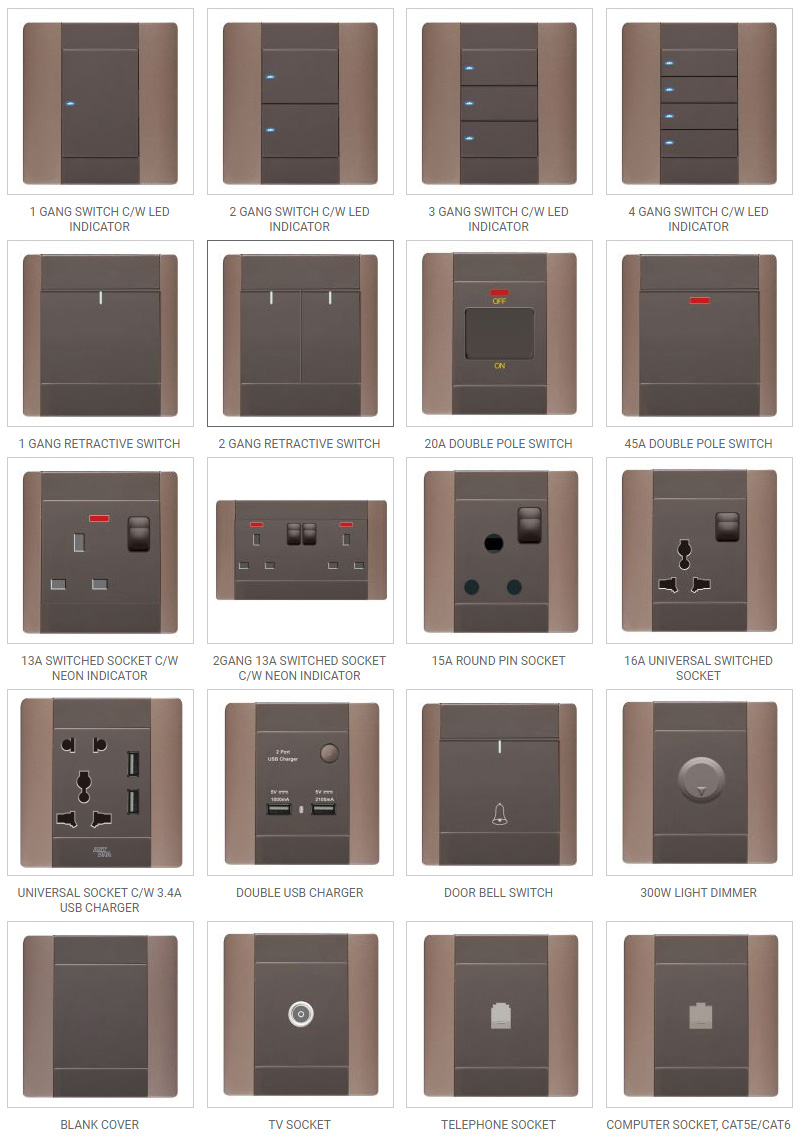 Art DNA Switches and Socket 004 - D-ONE ELECTRICAL SDN BHD